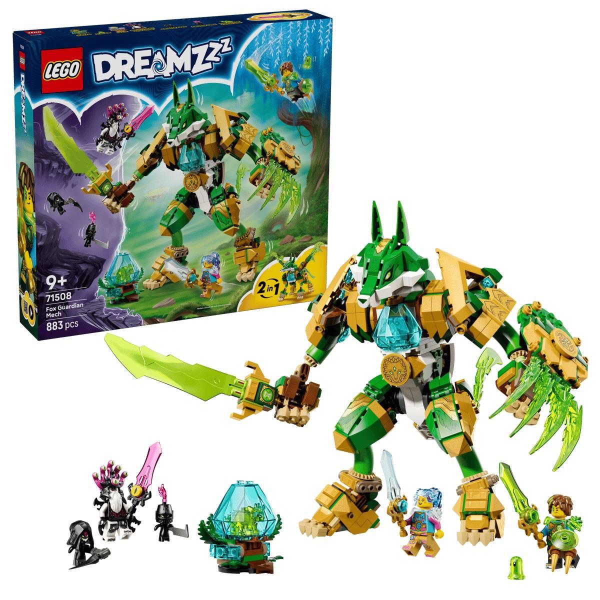 Open Video Modal for LEGO(R) DREAMZzz(tm) Fox Guardian Mech Building Kit