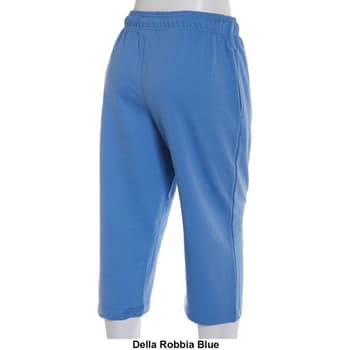 Petite Bonnie Evans French Terry Capri Pants - Boscov's