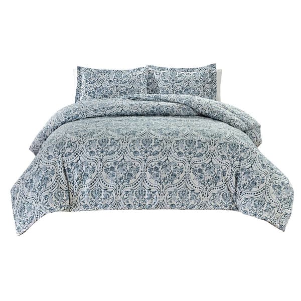 Bibb Home 1800 Series Madison 3pc. Duvet Cover Set