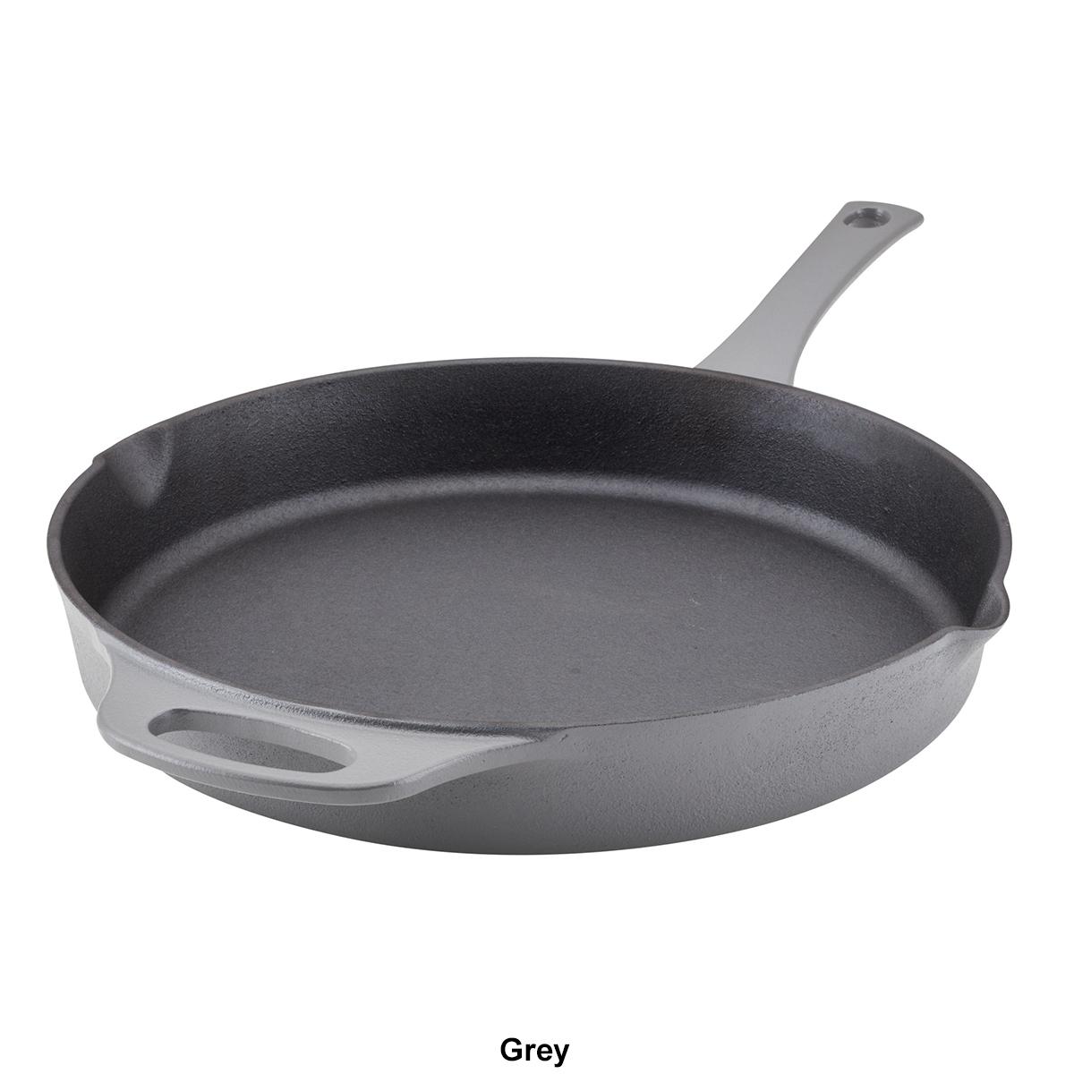 Rachael Ray Premium Rust-Resistant™ Cast Iron Skillet - 12-Inch
