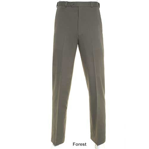 Mens Architect® Flat Front Stretch Extender Waist Dress Pants - image 