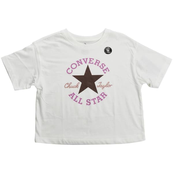 Girls (7-16) Converse Short Sleeve Logo Boxy Tee