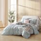 Bebejan&#40;R&#41; Peach Leaves on Sage Cotton 5pc Reversible Comforter Set - image 1