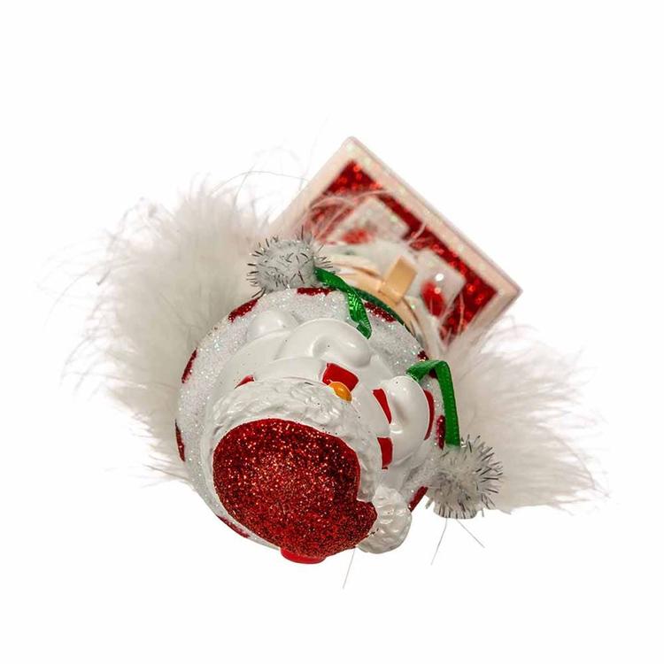 Kurt S. Adler 12in. Hollywood Nutcrackers Snowman Hat Nutcracker