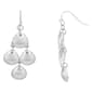 Ashley Cooper(tm) Silver-Tone Shell Motif Kite Drop Earrings - image 1