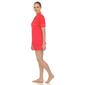 Womens White Mark Short Sleeve Bamboo Pajama Set - image 3