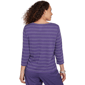 Womens Alfred Dunner Grand Bazaar Twisted Hem Chevron Blouse - image 2
