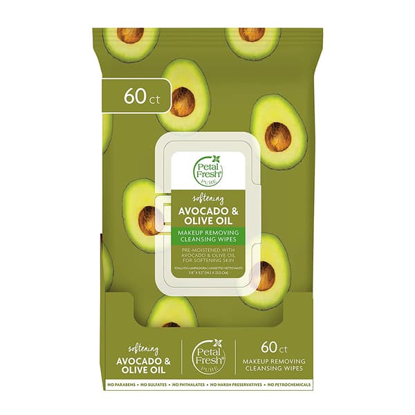 Petal Fresh Softening Avocado & Olive Oil Makeup Wipes - image 
