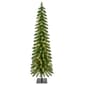 Puleo International 5ft. Pre-Lit Pencil Alpine Christmas Tree - image 1
