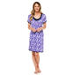 Womens Rene Rofe(R) Short Sleeve Floral Nightshirt - image 1