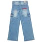 Girls (7-16) True Religion Wide Leg Cargo Jeans - image 2