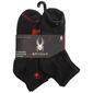 Mens Spyder 6pk. Quarter Socks - Black - image 2