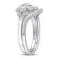 Diamond Classics™ 1/5ctw. Diamond Silver Bridal Ring Set - image 2