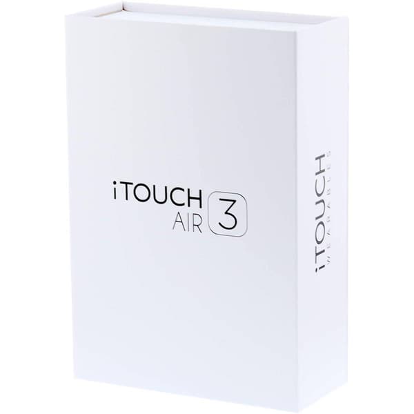 Adult Unisex iTouch Air 3 Black Mesh Smartwatch-500008B-4-42-G02