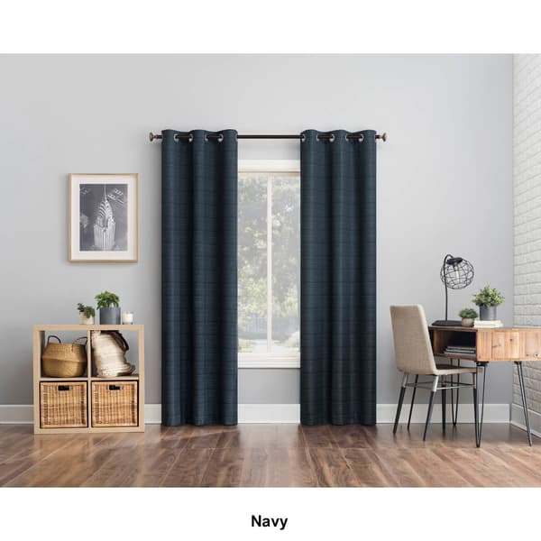 Wembly 2pk. Long Ford Blackout Grommet Panel Curtains