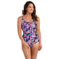 Womens Maxine Make A Splash Off The Shoulder 1 Piece Maillot - image 1