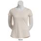Womens Starting Point Short Sleeve V-Neck Tee - image 7