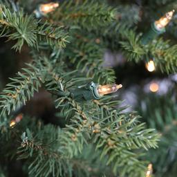 Puleo International 4.5ft. Pre-Lit Edmonton Fir Christmas Tree