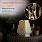Alpine Tabletop Lamp w/ Chain Style Filament LED Lights - image 7