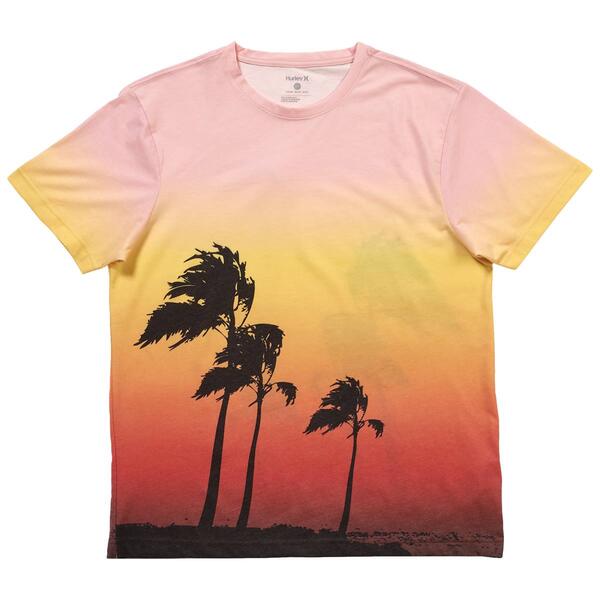 Young Mens Hurley Cast Away Mirage Graphic Tee - image 