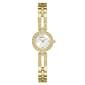 Womens Guess Gold-Tone Silver Dial Analog Watch - GW1016L2 - image 1