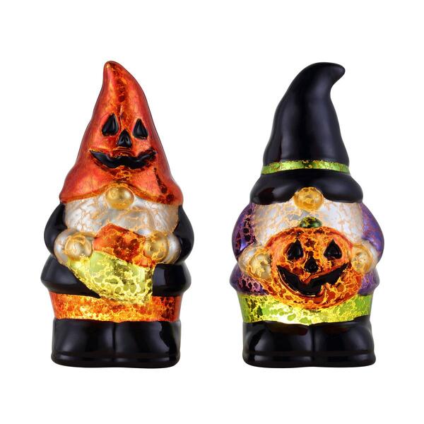 Mr. Halloween Mercury Glass Gnomes - Set of 2 - image 