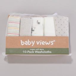 baby views(R) 10pk. Farm Washcloths