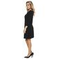 Womens MSK Solid 3/4 Sleeve Solid Shift Dress - image 4