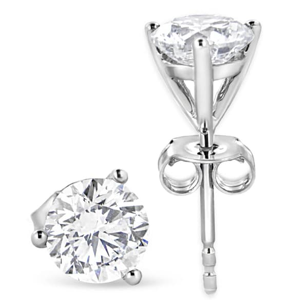Haus of Brilliance 1 1/2ctw. Lab Grown Diamond Stud Earrings