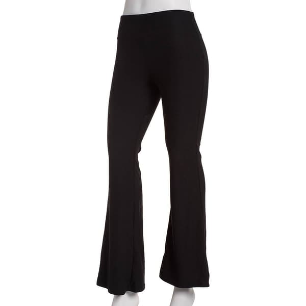 Juniors Derek Heart Wide Waist Flare Legging - image 