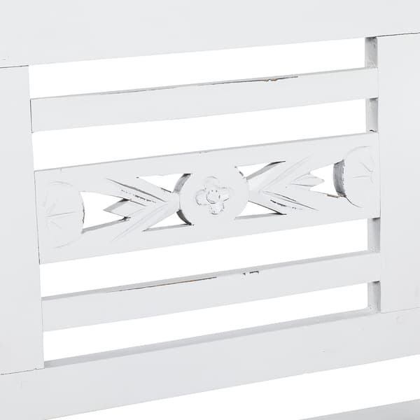 9th & Pike&#174; White Mahogany Country Bench
