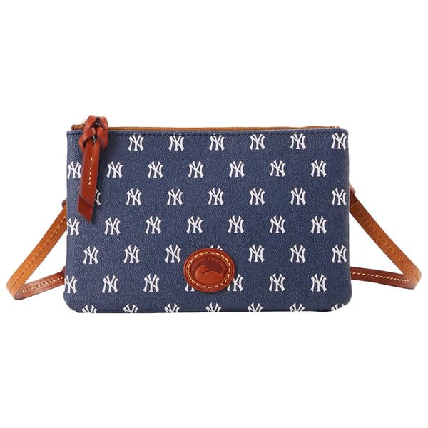 Dooney & Bourke Yankees Top Zip Crossbody - image 