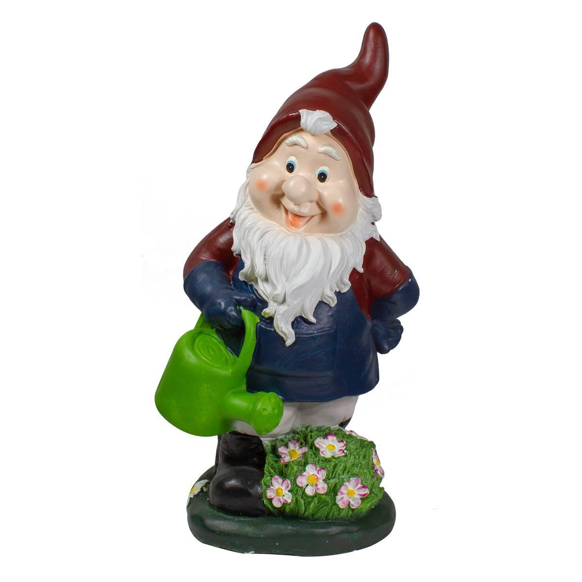 Northlight Seasonal 20in. Gnome with Watering Can Garden...