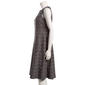 Petite Kasper Sleeveless Speckled Fit And Flare Dress - image 3