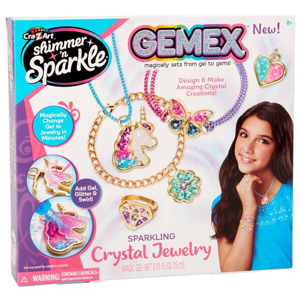Cra-Z-Art&#40;tm&#41; Shimmer and Sparkle Gemex Gems Creations - image 