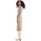Womens Harper 241 Long Sleeve Rib-Knit Cowl Neck Dress - image 3