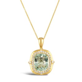 Le Vian&#40;R&#41; Mint Julep Quartz&#40;tm&#41; & Nude Diamonds&#40;tm&#41; Pendant