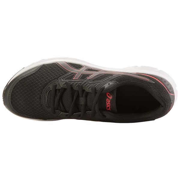 Mens Asics Jolt Three Athletic Sneakers - Black/Electric Red