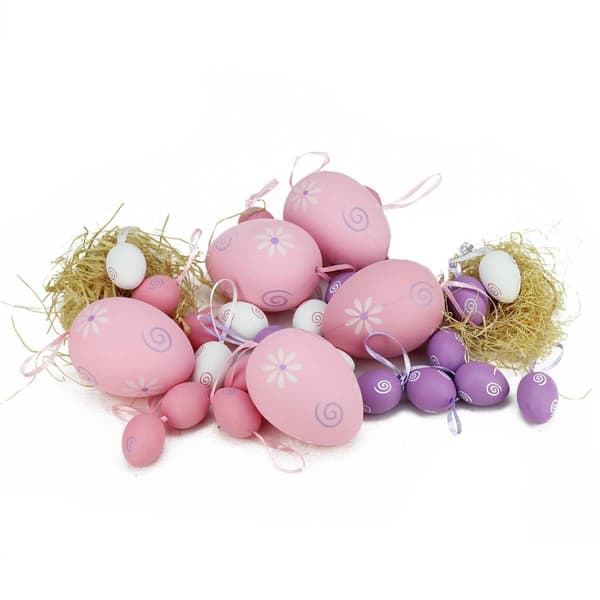 Northlight Seasonal 29ct. Pastel Easter Egg Ornaments