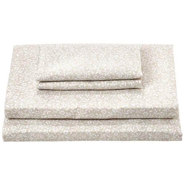 Ashley Cooper&#40;tm&#41; Bedding Essentials Farah Sand Microfiber Sheet Set - image 