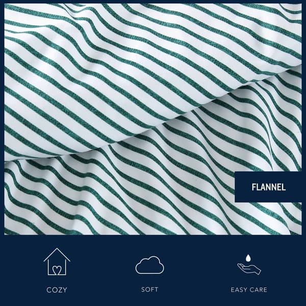 Nautica Harmead Flannel Sheet Set