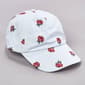 Womens Steve Madden Floral Embroidered Baseball Hat - image 2