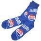 Mens Crazy Socks Pepsi Crew Socks - image 1