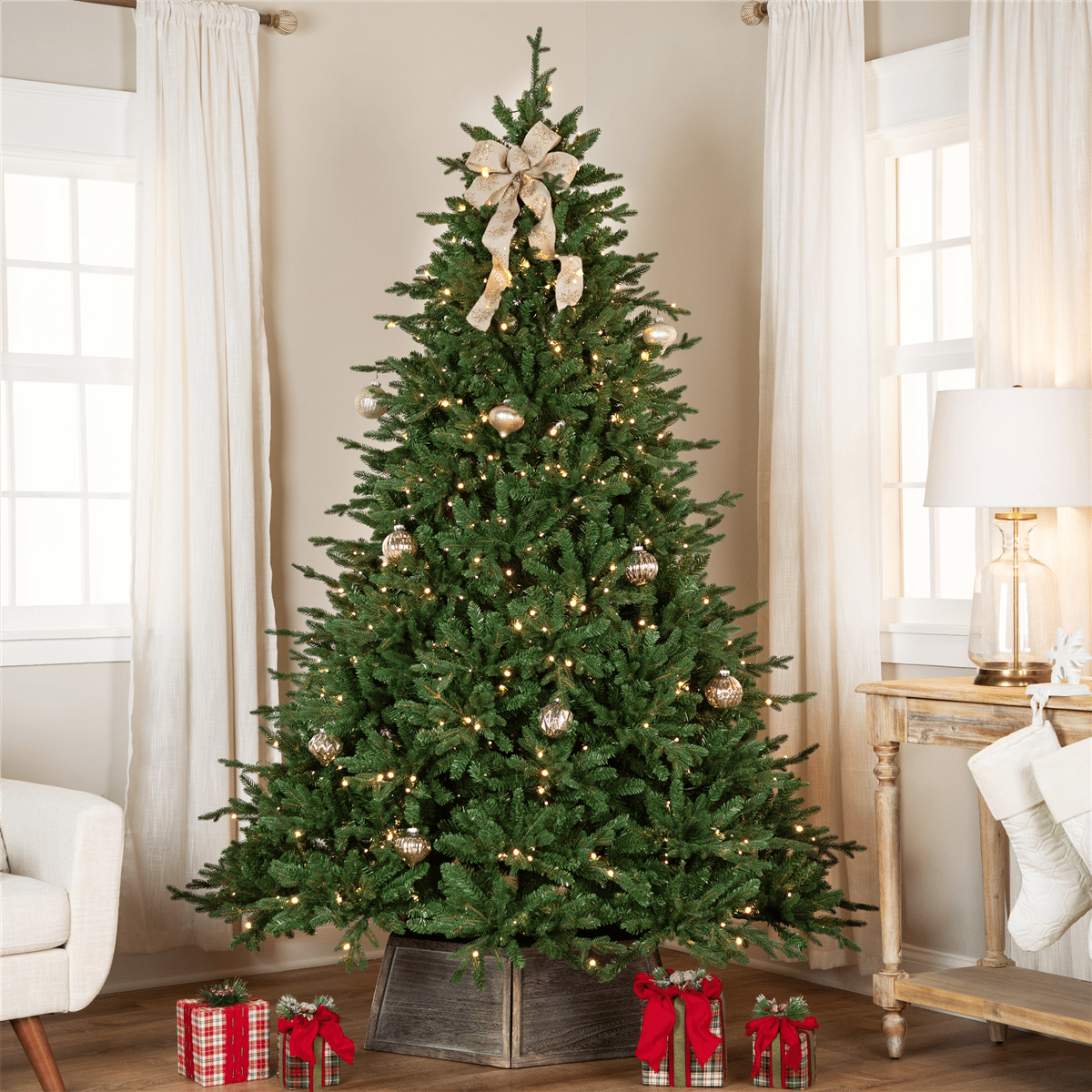 Open Video Modal for Northlight Real Touch™ 6.5ft. Pre-Lit Cumberland Christmas Tree