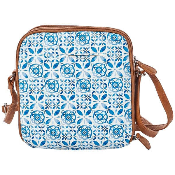 MultiSac North South Zip Around Geometric Crossbody