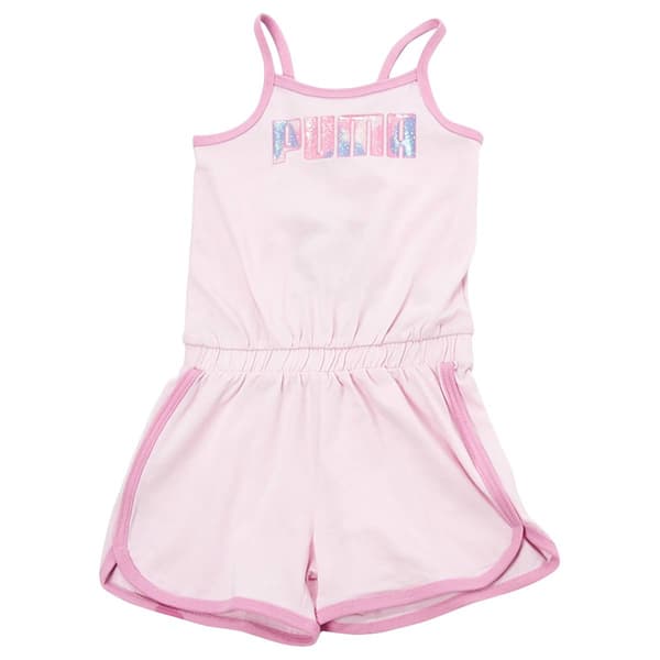 Toddler Girl Puma&#40;R&#41; Logo Tank Romper - image 