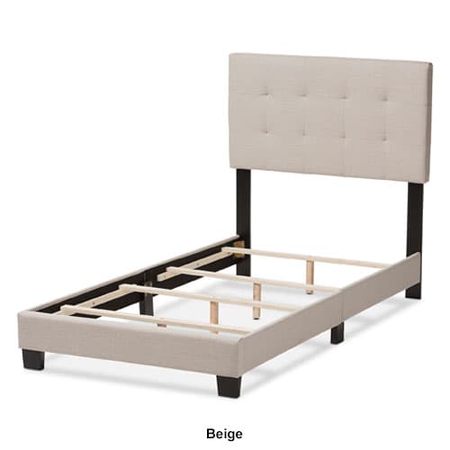 Baxton Studio Brookfield Fabric Twin Size Bed