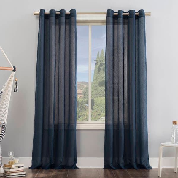 Erica Crushed Voile Grommet Panel Curtain - image 