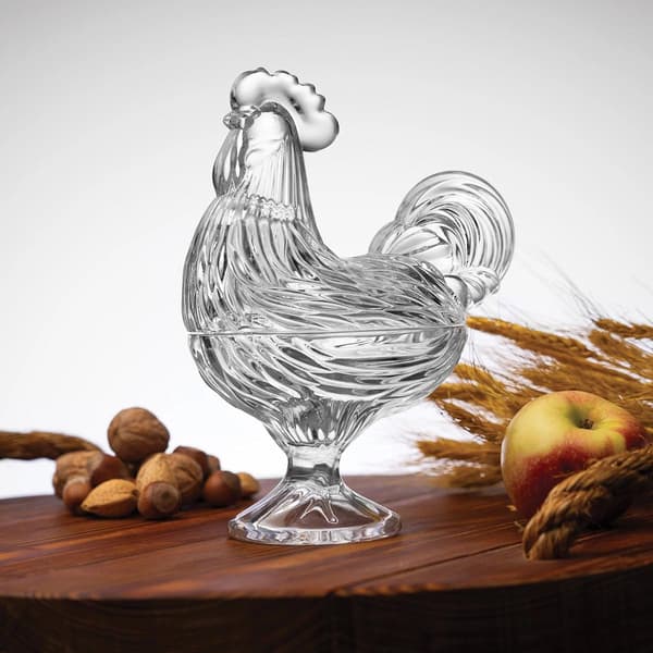 Godinger Harvest Rooster Box