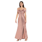Womens R&M Richards Rhinestone Trim Banded Sheath Dress - image 1